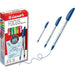 Luxor Focus Ball Pen – Blue Ink, 1.0mm Medium Point – Buy in Multiples of 12