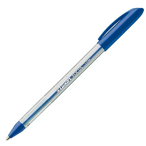 Luxor Focus Ball Pen – Blue Ink, 1.0mm Medium Point – Buy in Multiples of 12