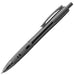 Luxor Micra Ball Point Pen, Black, 0.8MM Medium Point
