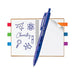 Luxor Micra Ball Point Pen, Blue, 0.8MM Medium Point