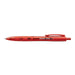 Luxor Micra Ball Point Pen, Red, 0.8MM Medium Point