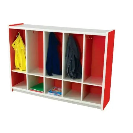 Kids Smart Coat Locker Red