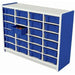 Kids Smart Storage Unit 24 Compartment Blue