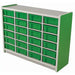 Kids Smart Storage Unit 24 Compartment Green