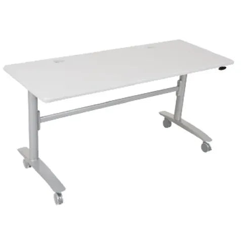 Rectangular Folding Table Grey Frame