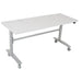 Rectangular Folding Table Grey Frame