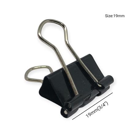 Premier Foldback Clips 19 MM - Box 12
