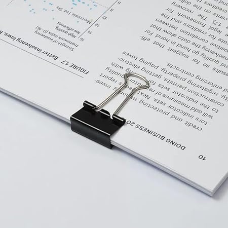 Premier Foldback Clips 19 MM - Box 12