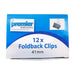 Premier Foldback Clips 41 MM - Box 12