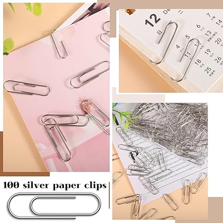 Premier Paper Clips – Silver, 28mm – Box of 100