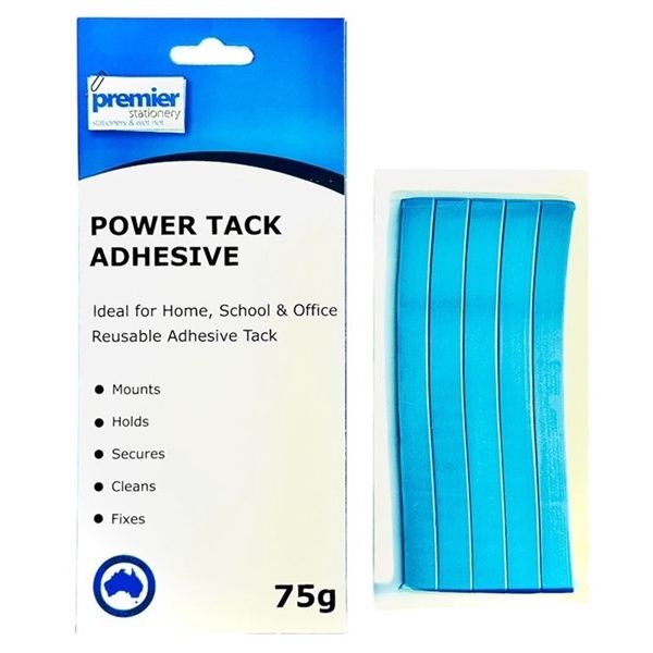 Premier Power Tack 75g - Reusable multiple times - Buy in Multiples of 12 packs