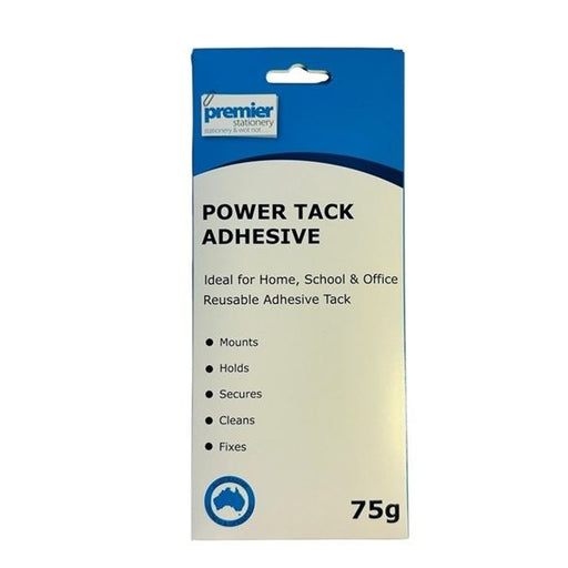 Premier Power Tack 75g - Reusable multiple times - Buy in Multiples of 12 packs