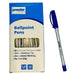 Premier Economy Ballpoint Pen – Medium Point, Blue Ink, 1.0MM – Box of 12 Pens