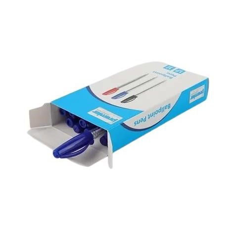 Premier Economy Ballpoint Pen – Medium Point, Blue Ink, 1.0MM – Box of 12 Pens