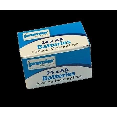 Premier AA Alkaline Batteries – Pack of 24