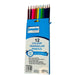 Premier Triangular Colour Pencils – Pack of 12 Assorted Colours, 3mm Lead, Break-Resistant, Eco-friendly plantation timber