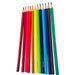 Premier Triangular Colour Pencils – Pack of 12 Assorted Colours, 3mm Lead, Break-Resistant, Eco-friendly plantation timber