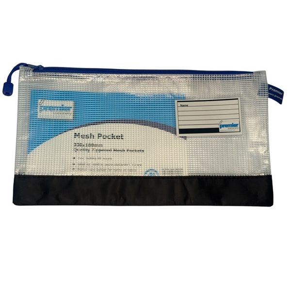 Premier Mesh Pencil Case – Large 330mm x 180mm