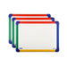 A4 Double-Sided Magnetic Whiteboard with Colourful Border