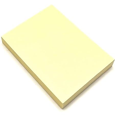 Premier Repositionable Sticky Notes – Pastel Yellow 76mm x 127mm (1200 Sheets Per Pack)