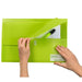 Premier PolyDoc Wallet – Foolscap Size, Made from recyclable, durable polypropylene material, Green, Pack of 10