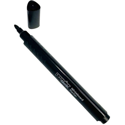 Premier Triangular Grip Whiteboard Markers – Vivid Black, Bullet Point, 60 pcs Reusable Tub ( Each marker only 0.28 cents )