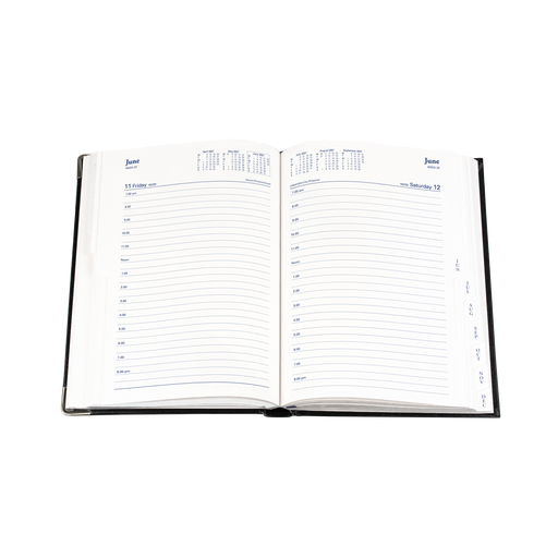 2027 Calendar Year Diary/Planner - 12 Month A5 Day to Page - Hard Cover - Collins Management Range