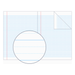 Olympic ECO Exercise Book 18mm Dotted Thirds A4 96 pages