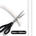 Vista Magnetic Strips 300 x 13mm Pack of 2 White VWMS13W