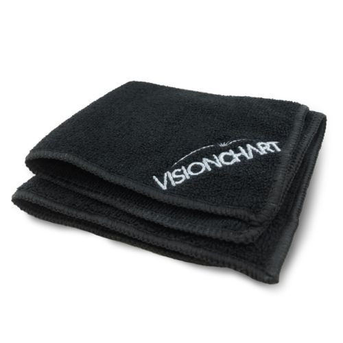 Visionchart Microfibre Cloth 295 x 285mm Black VA807