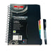 5 Subject Tab PP Cover 300 page Notebook A5 Size 14cm X 21.6cm 70gsm Premium Paper