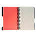 5 Subject Tab PP Cover 300 page Notebook A5 Size 14cm X 21.6cm 70gsm Premium Paper