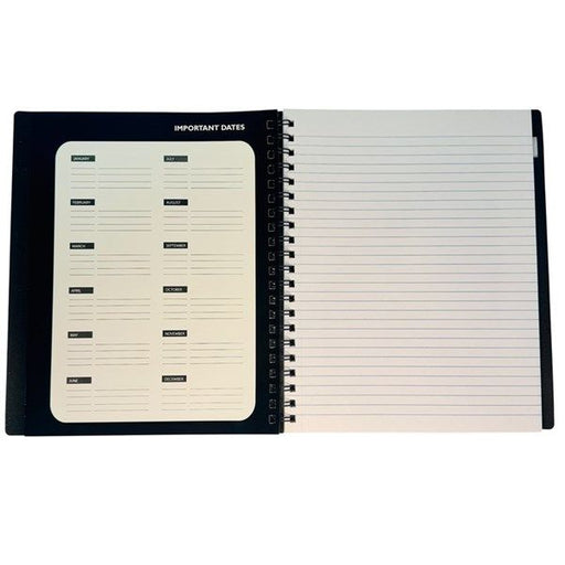 Single Subject PP Cover 160 page Notebook Size 27.9cm X 21.6cm 70gsm Premium Paper