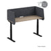 SANA Serenity Desk Screen 24mm Sit-Stand Slider Surround 1500 x 750 x 500mm