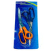 Office Basics General Purpose Scissors Pack of 3 – 200mm (Assorted Colours)