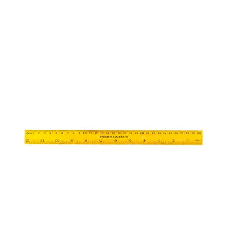 Premier Wooden Ruler – 30 cm / 12 Inches