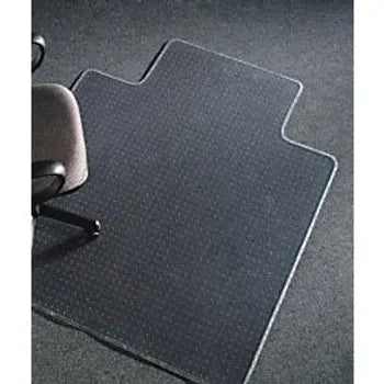 Chairmat Clear Low Pile Keyhole Polycarbonate - 1140x1350 mm