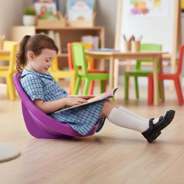 Creative Kids Dipper Chair 360-390 x 450mm Assorted Set of 4