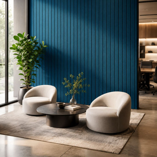 SANA Linea Acoustic Panel 12mm 2600 x 1200mm Steel Blue 28