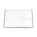 2027 Calendar Year Diary/Planner - 12 Month A4 2 Days to a Page - PVC Cover - Collins Belmont Range