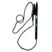 Corded Ballpoint Pen Med 1.0mm, Black, 1 box has 12 Corded pens