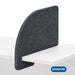 SANA Serenity Desk Screen 24mm Slide-On Divider 680 x 420mm Arc Edge