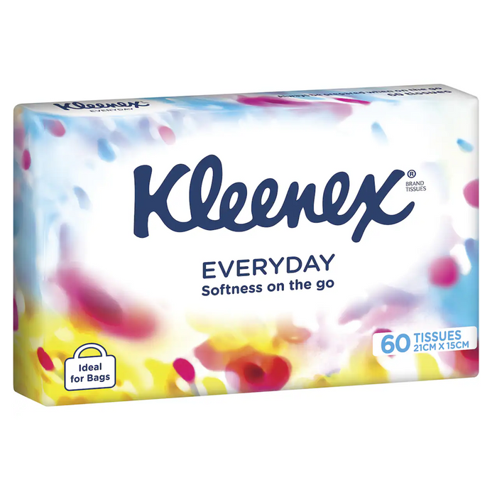 Kleenex Everyday on the Go Facial Tissues - 60pack