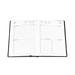 2027 Calendar Year Diary/Planner - 12 Month A5 2 Days to a Page - PVC Cover - Collins Belmont Range