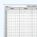 Visionchart Whiteboard Planner School 4 Term Standard Frame VDT401