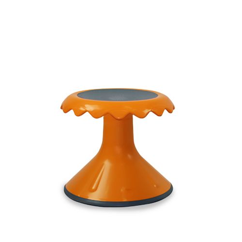 Creative Kids Sunflower Stool 330 x 330 x 310mm Orange