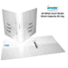 Premier Insert Binder A4 2D 25MM White