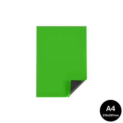 Vista Magnetic Sheet A4 295 x 210mm Green VWMSA4G