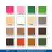 Visionchart Executive Groove Felt Letter Board Frameless 1200 x 1200mm EXINS1212