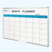 Visionchart Perpetual Month Whiteboard Planner Standard Frame 1200 x 900mm VMP100